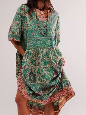 🪐 Sale Magnolia Pearl Blockprint Dress